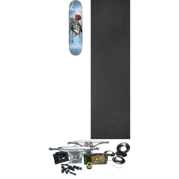 DGK Skateboards Glory Skateboard Deck - 8" x 31.85" - Complete Skateboard Bundle
